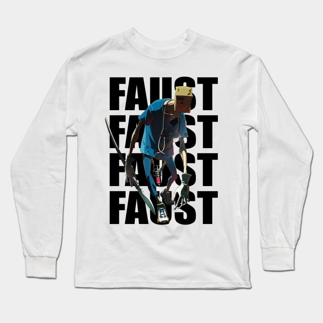 Faust Guilty Gear Strive Long Sleeve T-Shirt by Beadams